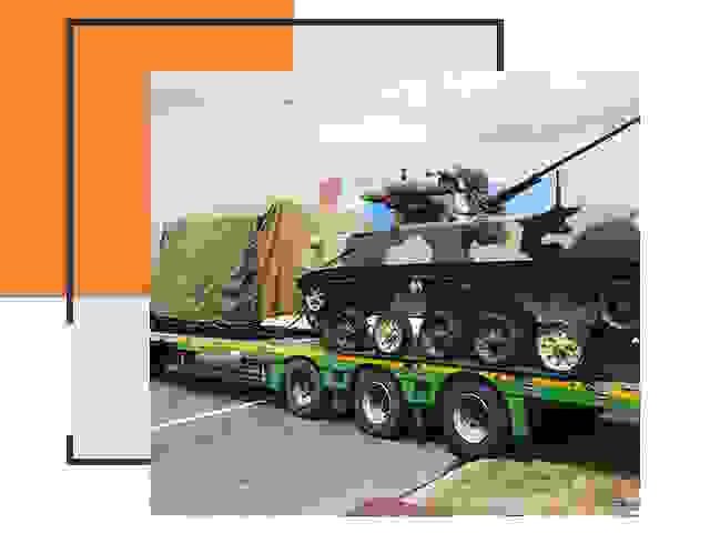 Перевозка военной техники в Костроме